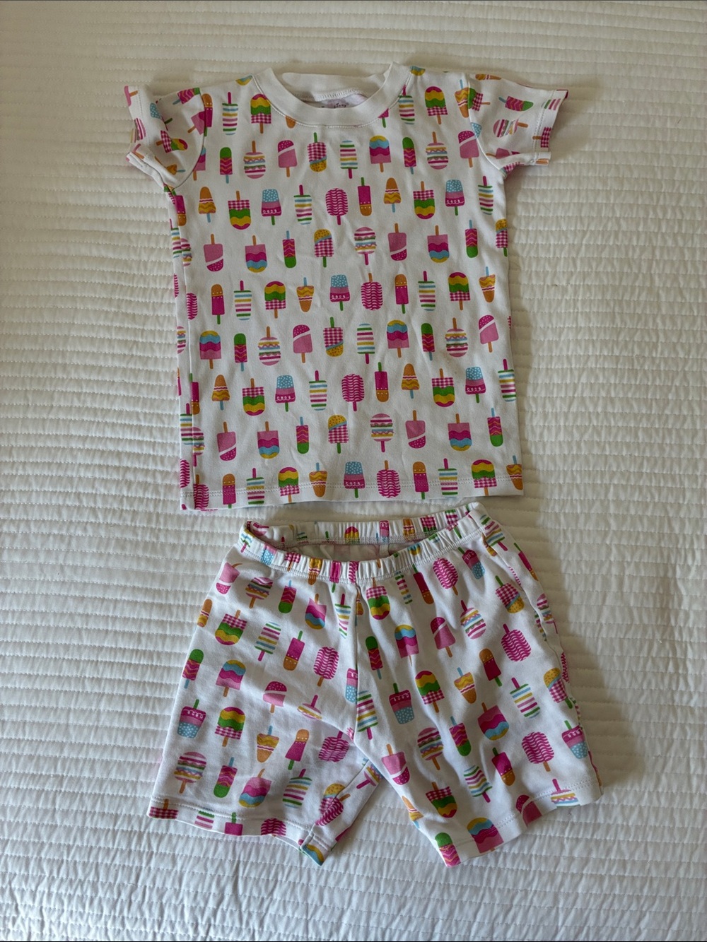 Kissy Kissy Ice Cream Print Pajama Set